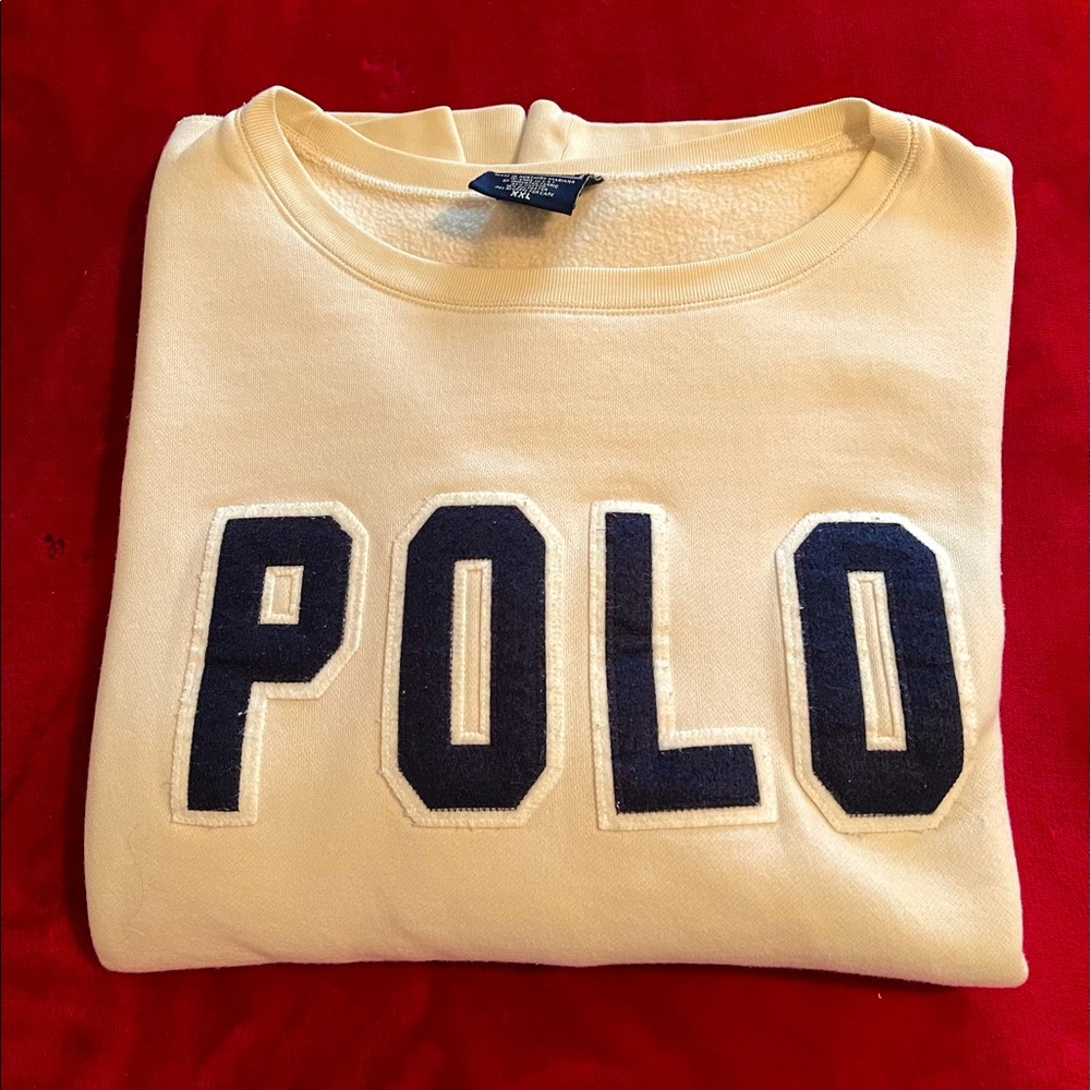 VTG Ralph Lauren Polo Sweatshirt XXL excellent